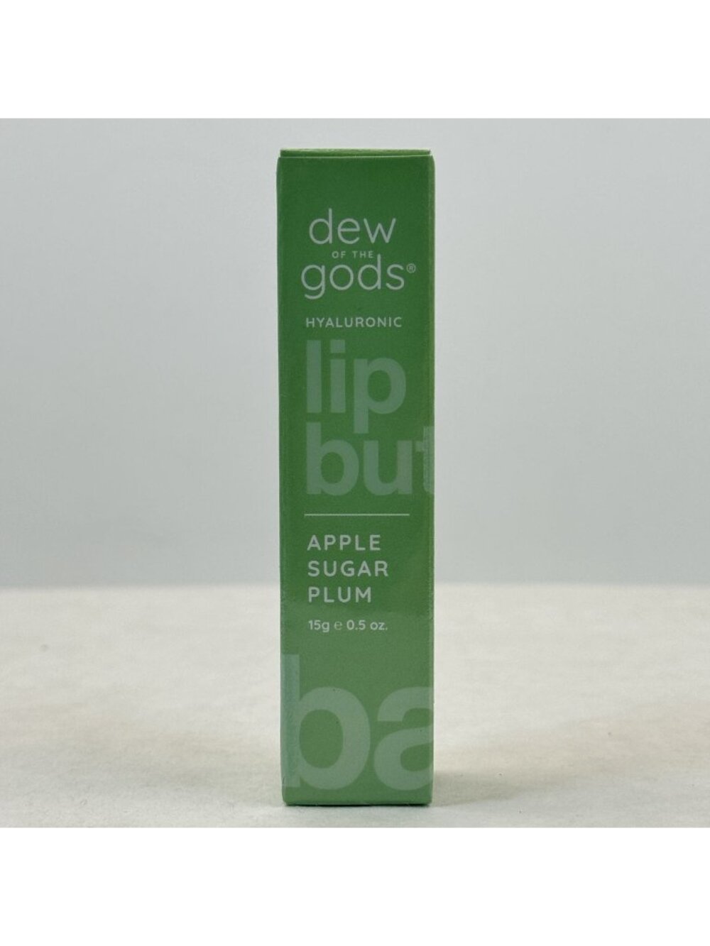 Dew Of The Gods Hyaluronic Lip Butter Apple Sugar Plum Sorbe Nourishing 15g NEW